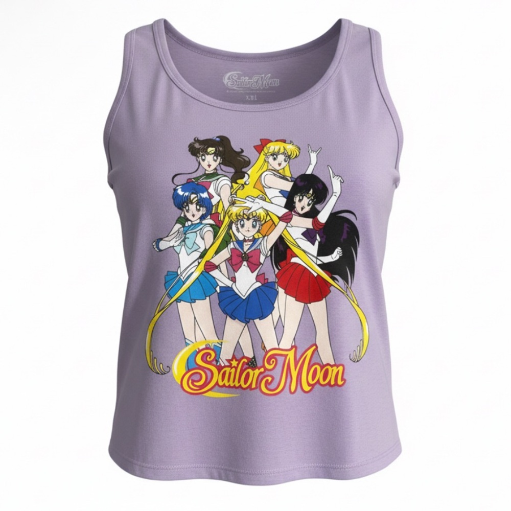 Sailor Moon Lavender Tank Top